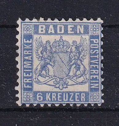Altdeutschland Baden  Nr 19 Gestempelt (Posten)