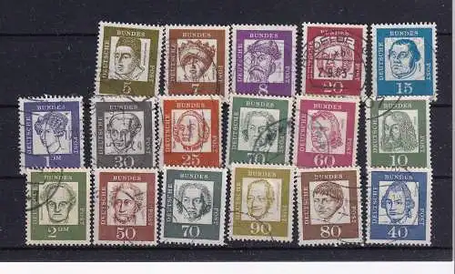 Bundesrep. Deutschland  Nr 347/62 ohne yb Gestempelt (Posten)