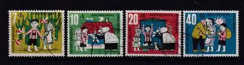 Bundesrep. Deutschland  Nr 369/72 Gestempelt (Posten)