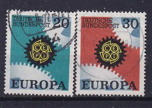 Bundesrep. Deutschland  Nr 533/34 Gestempelt (Posten)