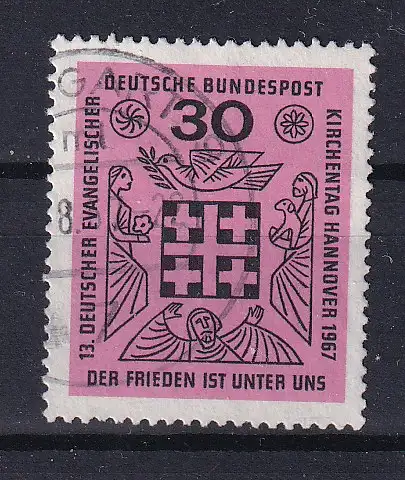 Bundesrep. Deutschland  Nr 536 Gestempelt (Posten)