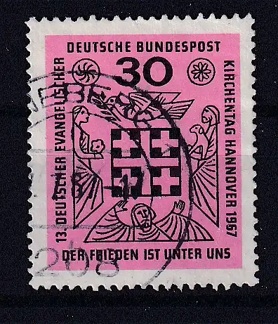 Bundesrep. Deutschland  Nr 536 Gestempelt (Posten)