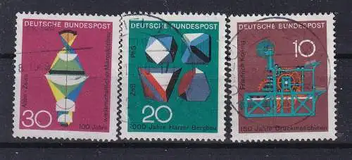 Bundesrep. Deutschland  Nr 546/48 Gestempelt (Posten)