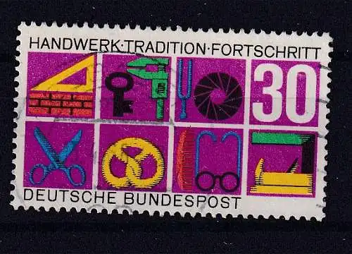Bundesrep. Deutschland  Nr 553 Gestempelt (Posten)