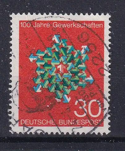 Bundesrep. Deutschland  Nr 570 Gestempelt (Posten)