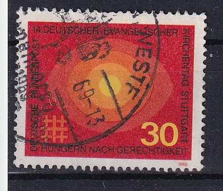 Bundesrep. Deutschland  Nr 595 Gestempelt (Posten)
