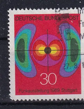 Bundesrep. Deutschland  Nr 599 Gestempelt (Posten)