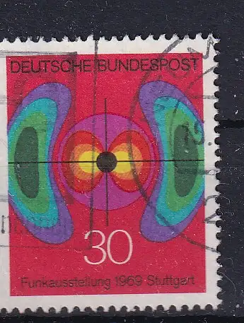 Bundesrep. Deutschland  Nr 599 Gestempelt (Posten)