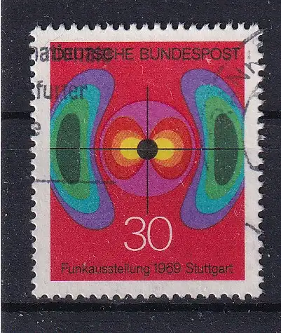 Bundesrep. Deutschland  Nr 599 Gestempelt (Posten)