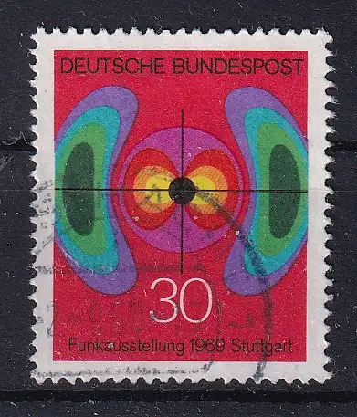 Bundesrep. Deutschland  Nr 599 Gestempelt (Posten)