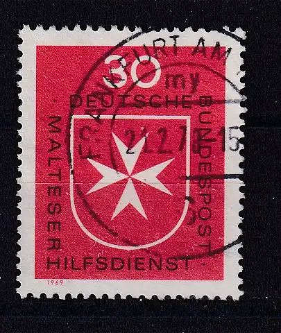 Bundesrep. Deutschland  Nr 600 Gestempelt (Posten)