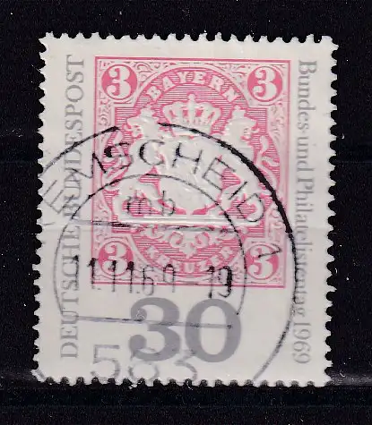 Bundesrep. Deutschland  Nr 601 Gestempelt (Posten)