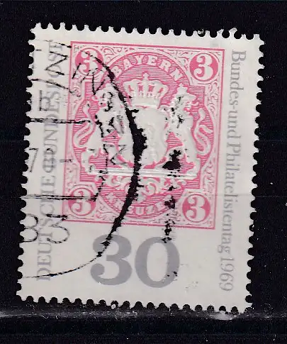 Bundesrep. Deutschland  Nr 601 Gestempelt (Posten)