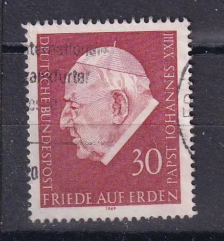 Bundesrep. Deutschland  Nr 609 Gestempelt (Posten)