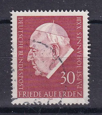 Bundesrep. Deutschland  Nr 609 Gestempelt (Posten)