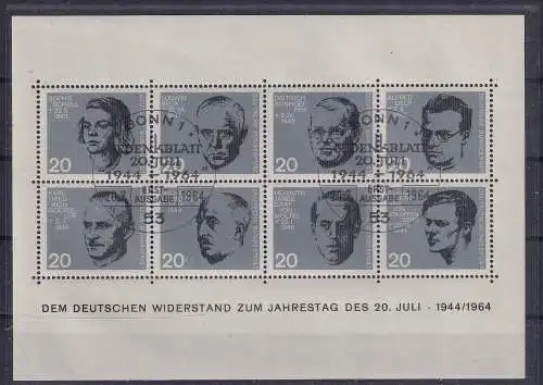 Bundesrep. Deutschland  Nr Block 3 Gestempelt (Posten)