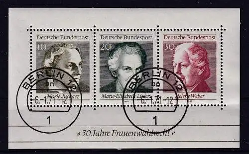 Bundesrep. Deutschland  Nr Block 5 Gestempelt (Posten)