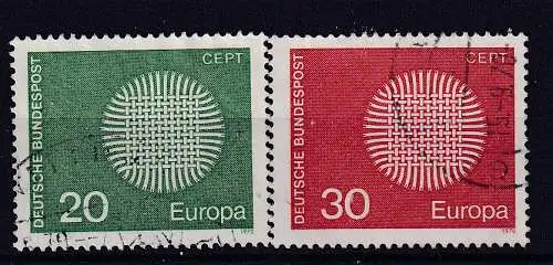 Bundesrep. Deutschland  Nr 620/21 Gestempelt (Posten)
