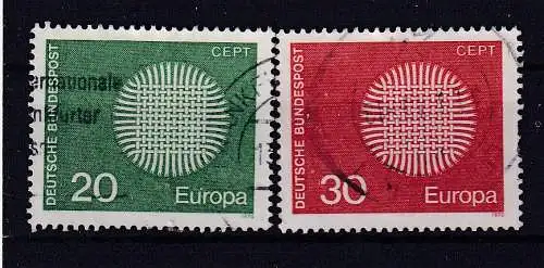 Bundesrep. Deutschland  Nr 620/21 Gestempelt (Posten)