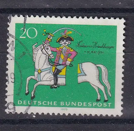 Bundesrep. Deutschland  Nr 623 Gestempelt (Posten)