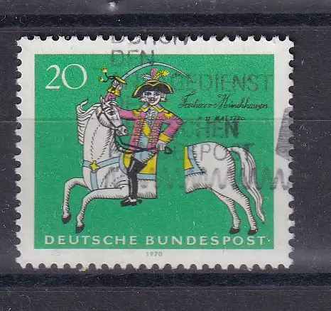Bundesrep. Deutschland  Nr 623 Gestempelt (Posten)