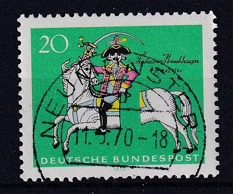 Bundesrep. Deutschland  Nr 623 Gestempelt (Posten)