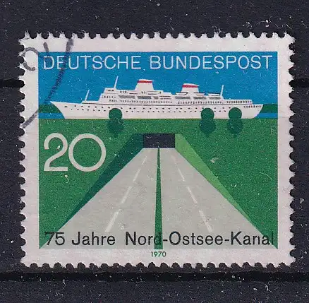 Bundesrep. Deutschland  Nr 628 Gestempelt (Posten)