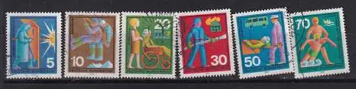 Bundesrep. Deutschland  Nr 629/34 Gestempelt (Posten)
