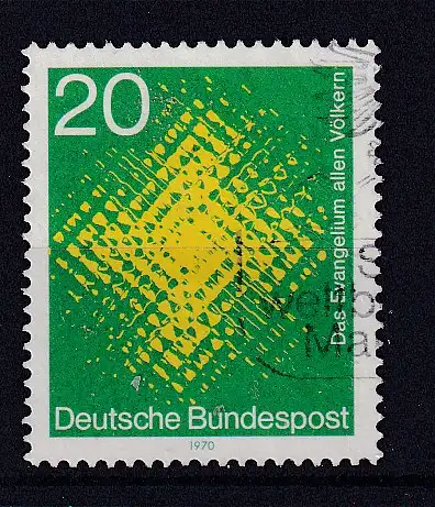 Bundesrep. Deutschland  Nr 647 Gestempelt (Posten)