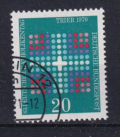 Bundesrep. Deutschland  Nr 648 Gestempelt (Posten)