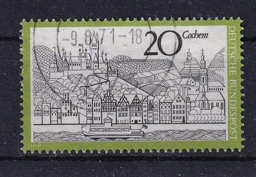 Bundesrep. Deutschland  Nr 649 Gestempelt (Posten)