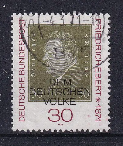 Bundesrep. Deutschland  Nr 659 Gestempelt (Posten)