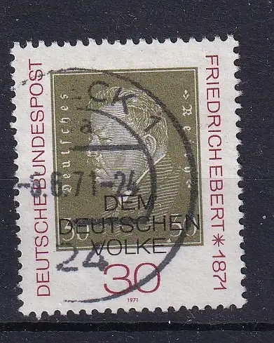 Bundesrep. Deutschland  Nr 659 Gestempelt (Posten)