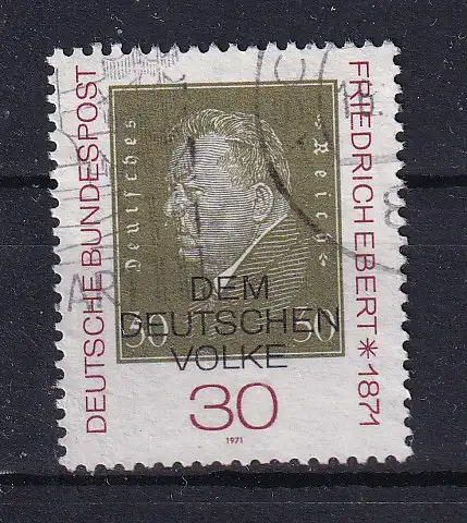 Bundesrep. Deutschland  Nr 659 Gestempelt (Posten)