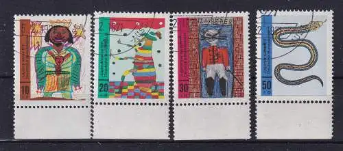 Bundesrep. Deutschland  Nr 660/63 Gestempelt (Posten)