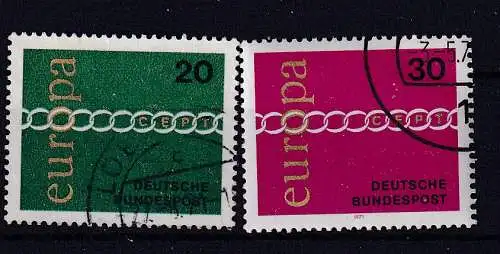 Bundesrep. Deutschland  Nr 675/76 Gestempelt (Posten)