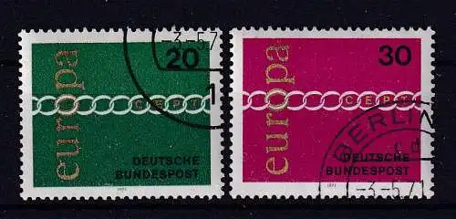 Bundesrep. Deutschland  Nr 675/76 Gestempelt (Posten)