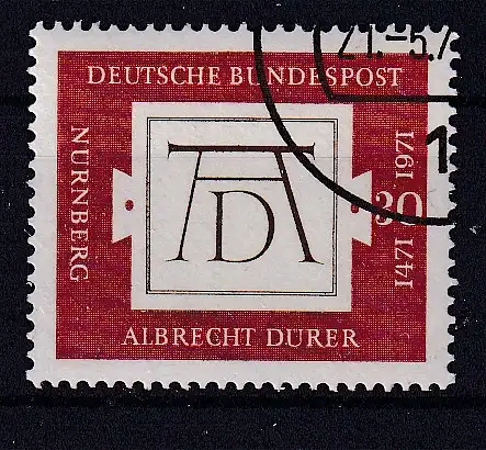 Bundesrep. Deutschland  Nr 677 Gestempelt (Posten)