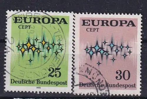 Bundesrep. Deutschland  Nr 716/17 Gestempelt (Posten)