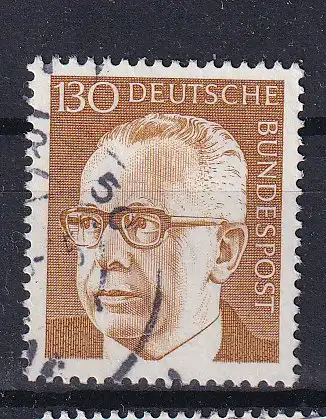 Bundesrep. Deutschland  Nr 728 Gestempelt (Posten)