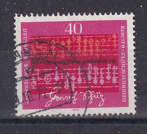 Bundesrep. Deutschland  Nr 741 Gestempelt (Posten)
