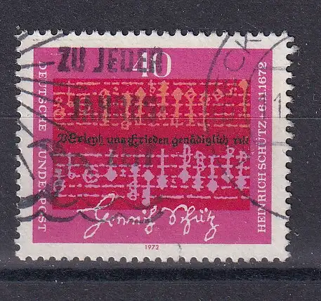 Bundesrep. Deutschland  Nr 741 Gestempelt (Posten)