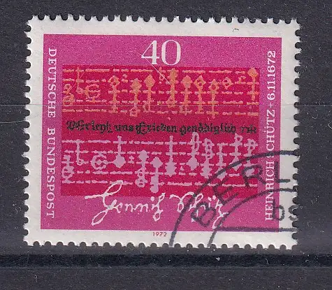 Bundesrep. Deutschland  Nr 741 Gestempelt (Posten)
