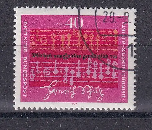 Bundesrep. Deutschland  Nr 741 Gestempelt (Posten)