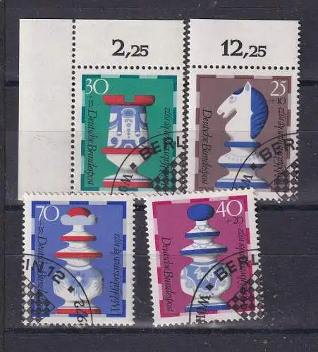 Bundesrep. Deutschland  Nr 742/45 Gestempelt (Posten)