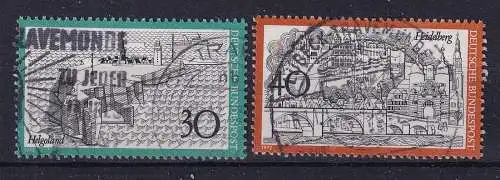 Bundesrep. Deutschland  Nr 746/47 Gestempelt (Posten)