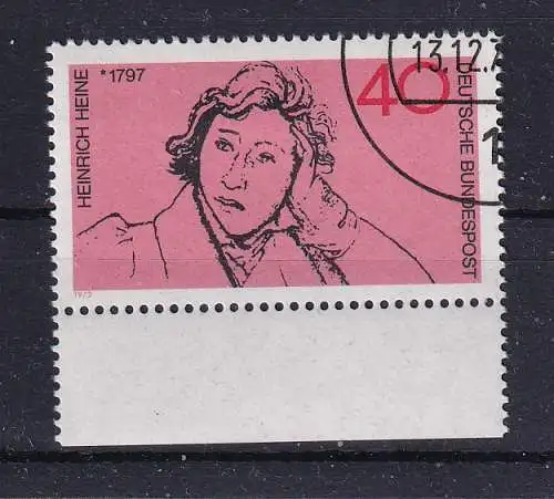Bundesrep. Deutschland  Nr 750 Gestempelt (Posten)