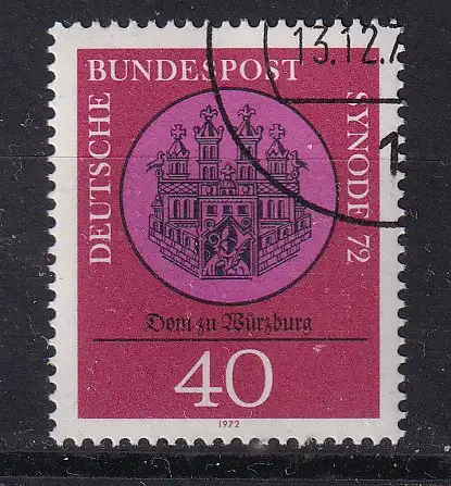 Bundesrep. Deutschland  Nr 752 Gestempelt (Posten)