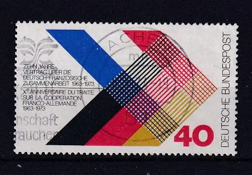 Bundesrep. Deutschland  Nr 753 Gestempelt (Posten)