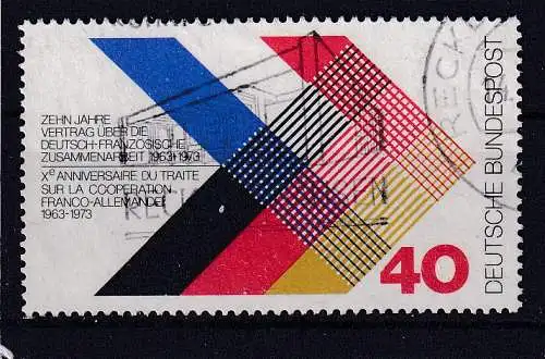Bundesrep. Deutschland  Nr 753 Gestempelt (Posten)